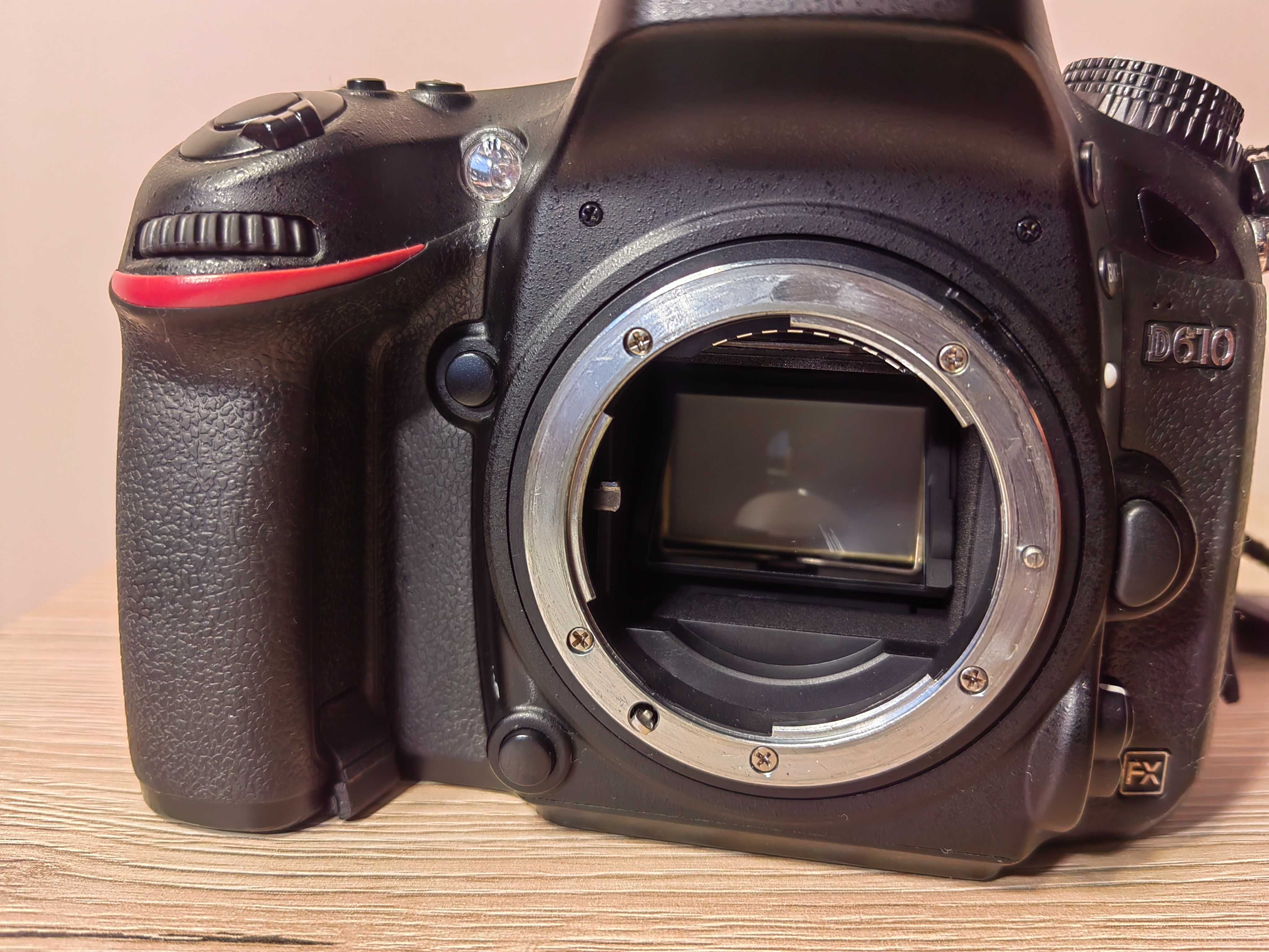 Lustrzanka Nikon D610 przeb 120 tys zdj