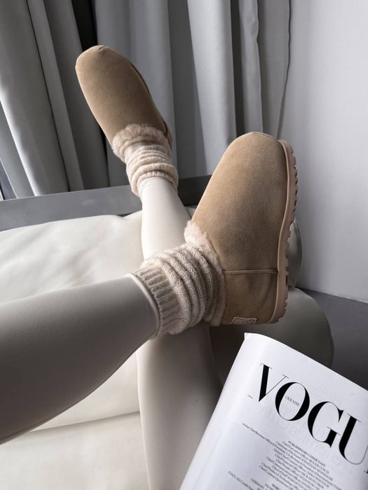 UGG Pumped Slide Beige жіночі черевики