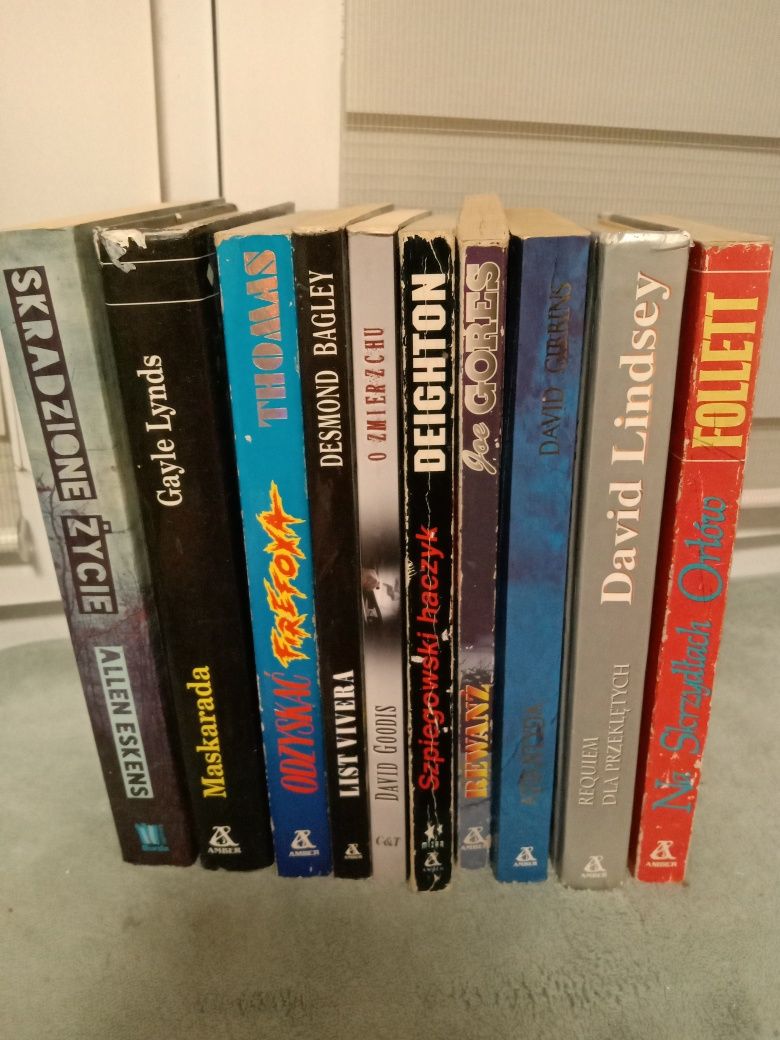 Kryminał, thriller, sensacja. Zestaw 10 tytułów. 8