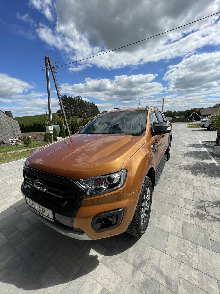 Ford Ranger 2.0 BiTurbo 213 KM WILDTRAK, automat, salon PL, FV23%