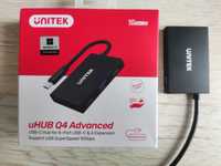 Szybki Hub USB C 3.1 Unitek H1302A