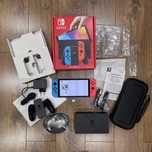 Nintendo Switch Oled Zestaw Czerwono-Niebieska