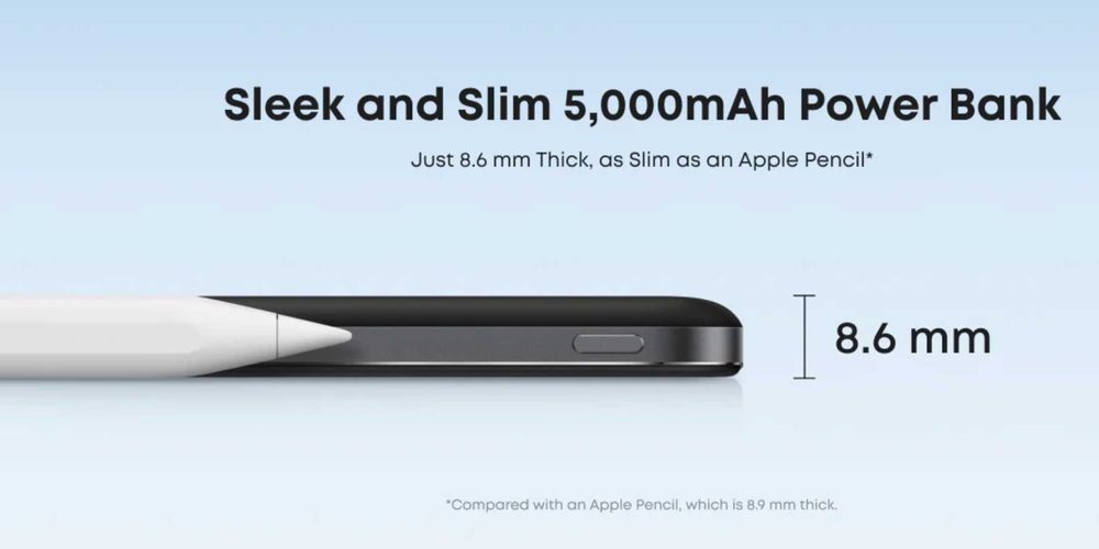 Повербанк Anker Nano Air 2 MagSafe Powerbank 5000mAh - Новинка 2025!