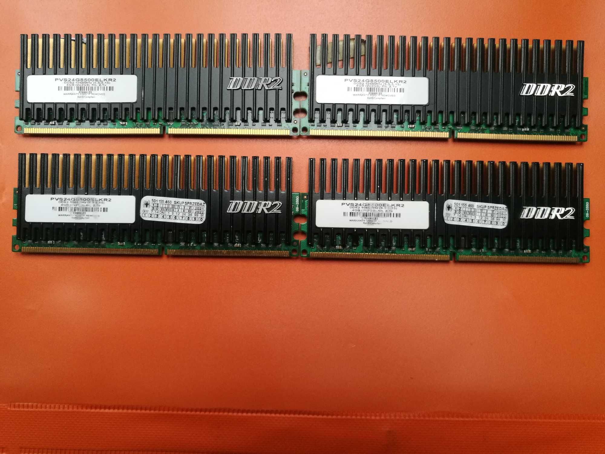 Pamięć DDR2 Patriot 1066Mhz 4x2G.