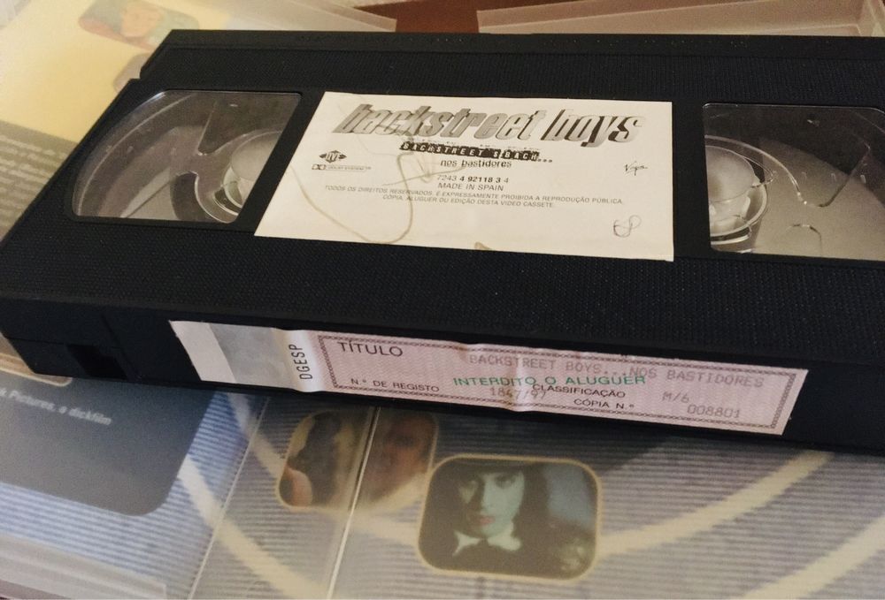 Vhs oficial Backstreet Boys