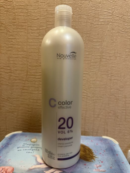 Окислювач 6% (окислитель) Nouvelle для волосся