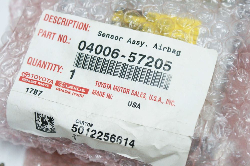 Sterownik poduszek airbag sensor moduł OE TOYOTA Avensis 2003/2006