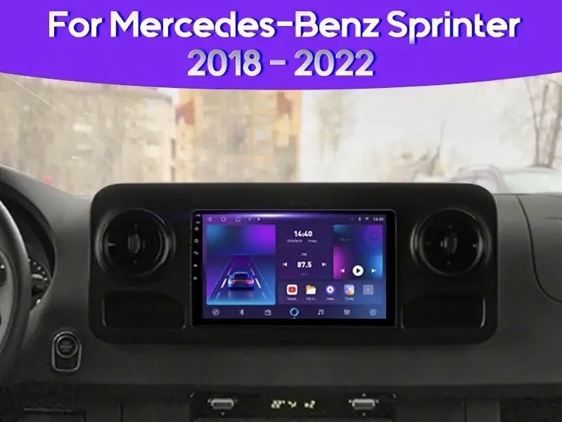 Штатна магнітола Mercedes sprinter w907 Android Навігація