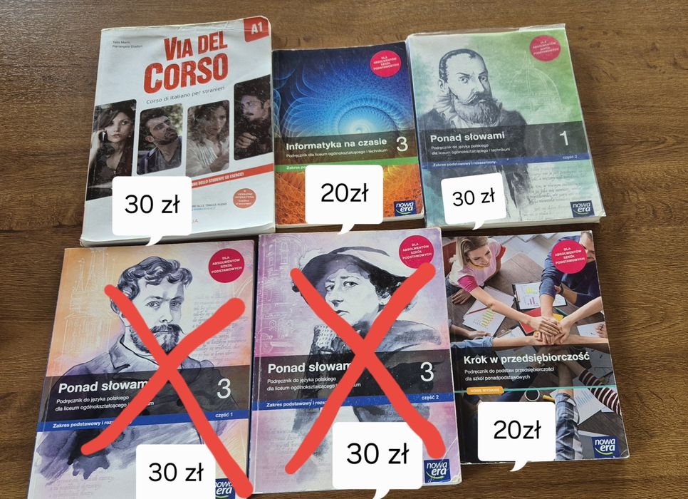 Podręczniki do liceum