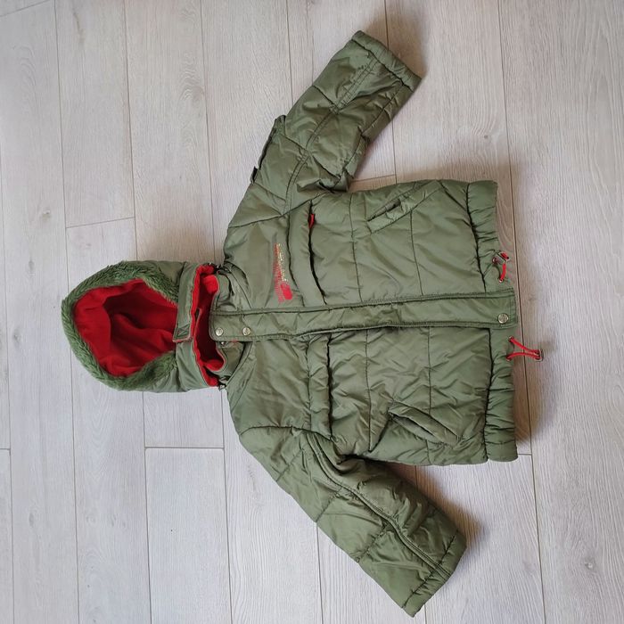 Kurtka ocieplana na polarze chłopięca