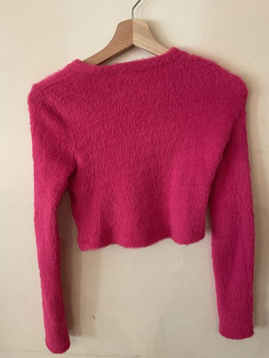 Camisola rosa choque Bershka