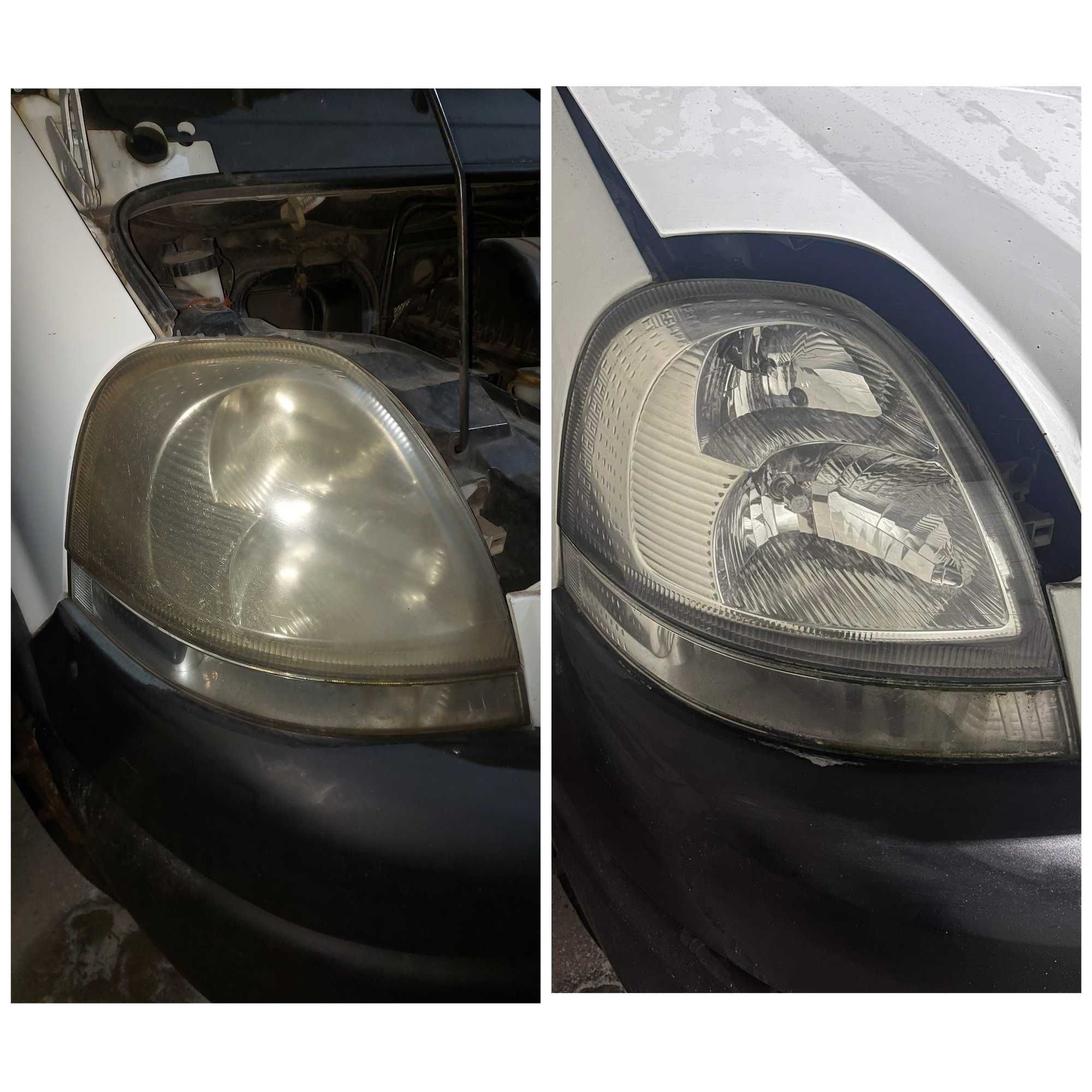 Polerowanie lamp/regeneracja Dojazd do Klienta_klejenie plastików