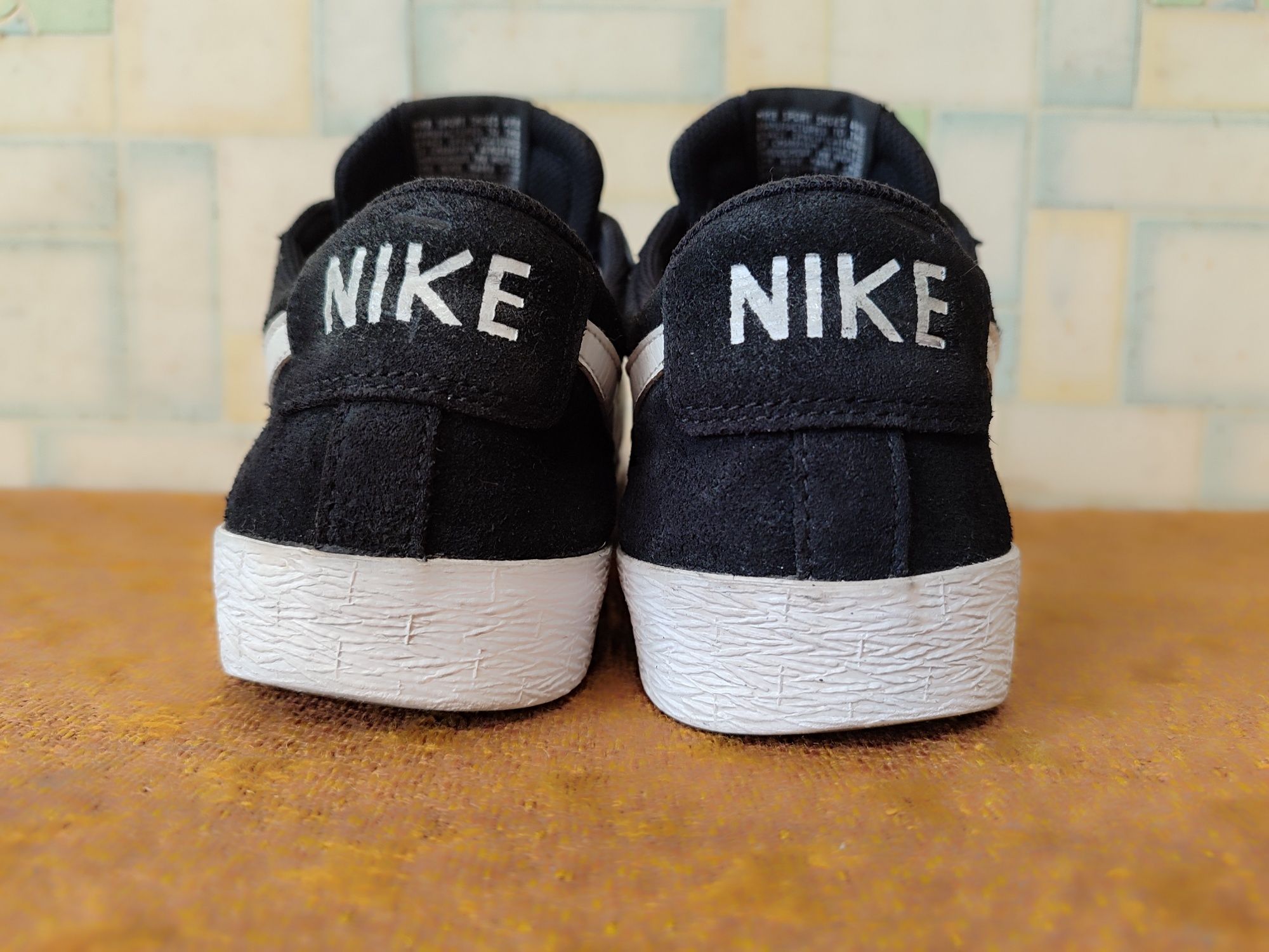 Кроссовки "NIKE SB BLAZER Low", 100 %оригинал, нат.кожа, р. 42