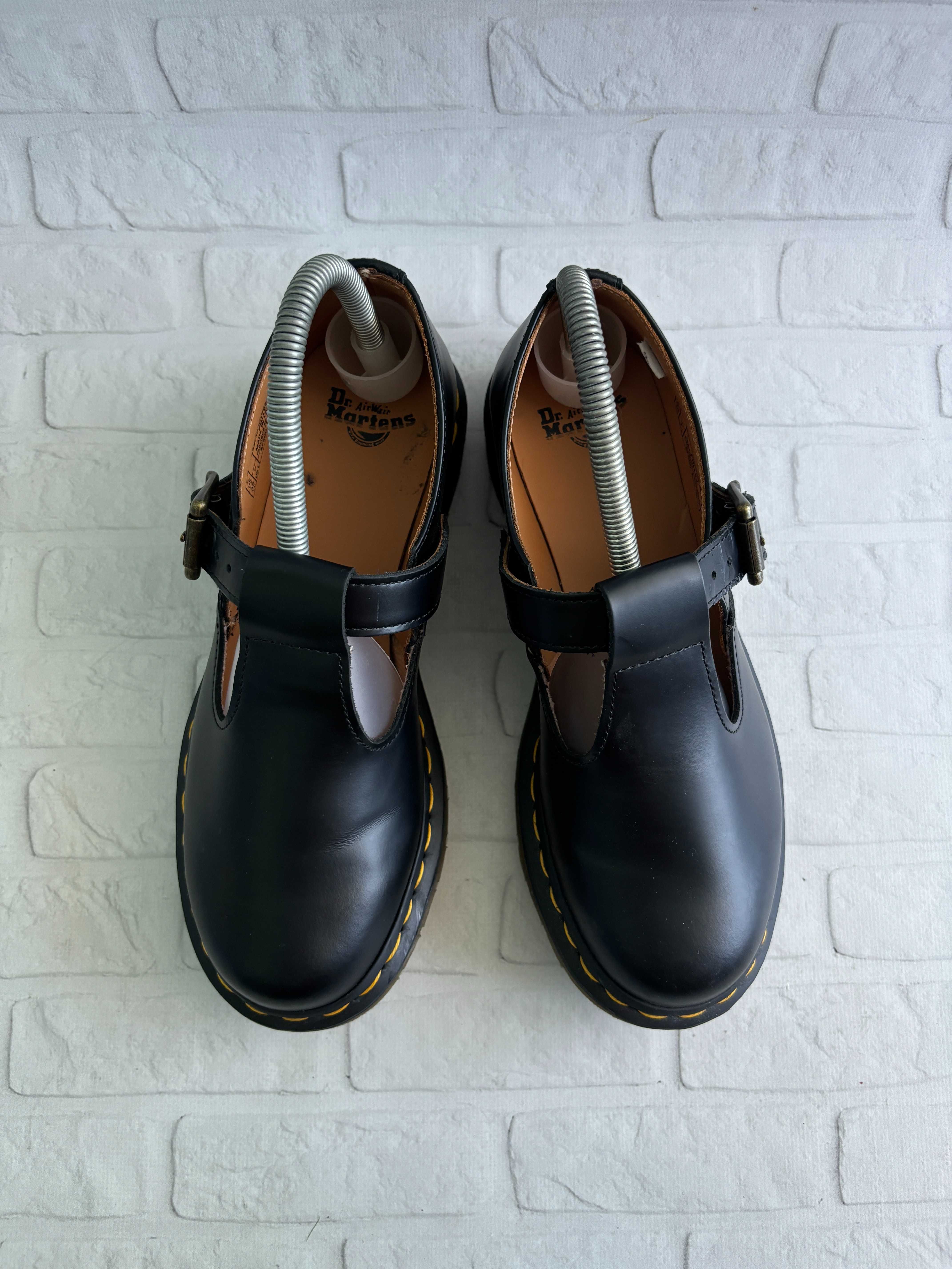 Мері Джейн Шкіряні Туфлі Dr. Martens Polley Mary Jane Size 38 Оригінал