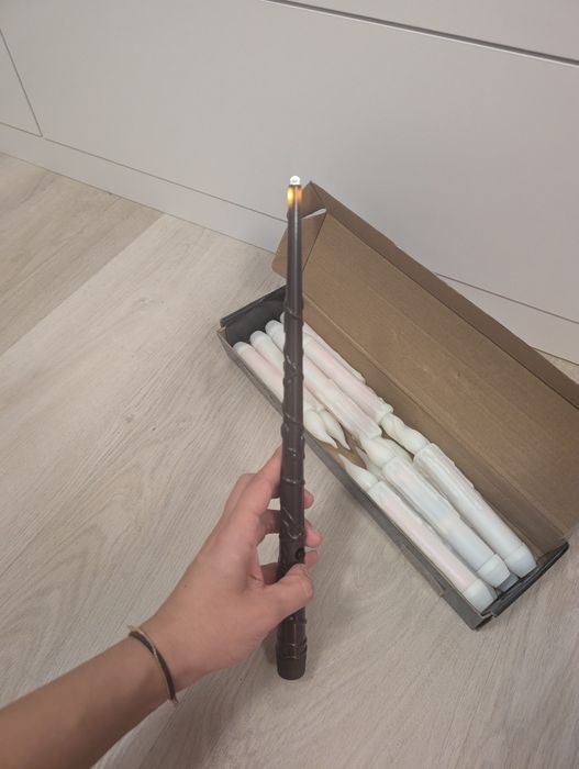 Wiszące świece elektryczne Harry Potter Halloween dekoracje