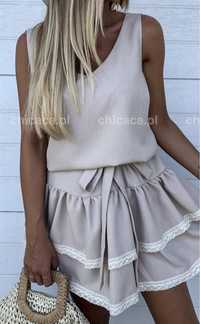 Sukienka chicaca Xana Irina Beige S/M