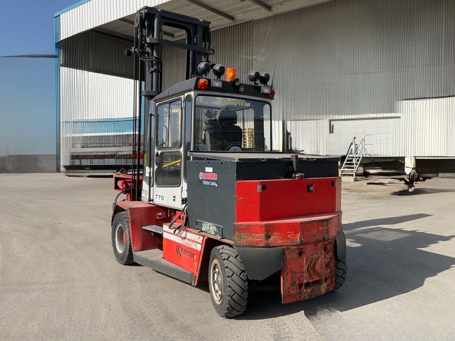 Kalmar ECD70-6 2 sekcje hydrauliczne 5,5m 7t wózek widłowy elektryczny
