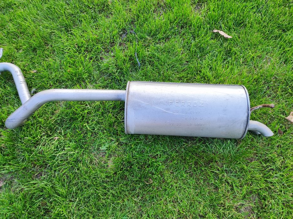 Nowy wydech kompletny z kat.  Skoda Fabia I hatch., Ibiza 1.9 SDI/TDI