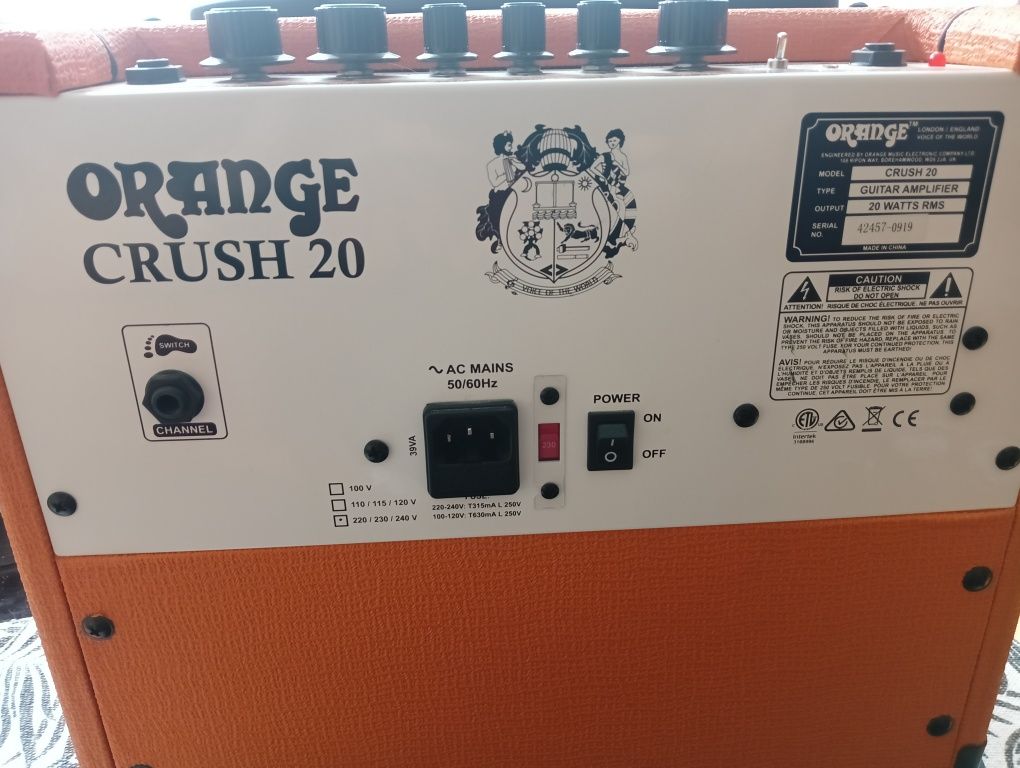 Orange crush 20 combo