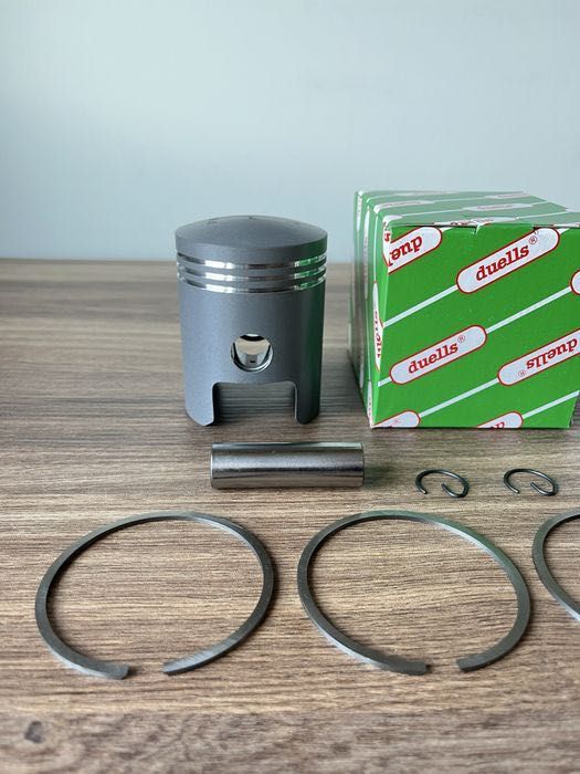 NOWY DUELLS tłok pierścienie sworzeń MZ ETZ 251 72.00 ANODOWANY
