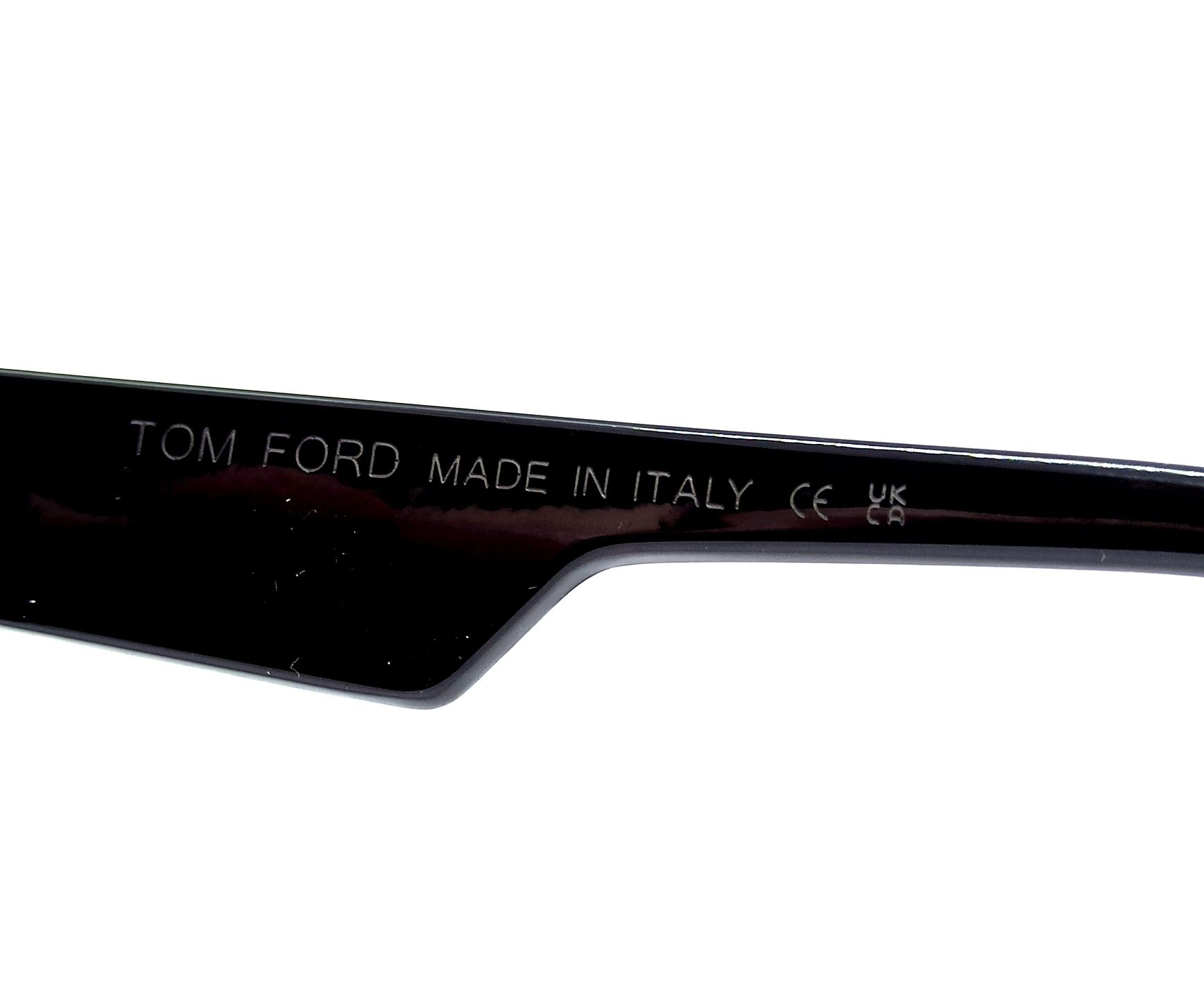 Tom Ford очки маска имиджевые унисекс в черной оправе линзы прозрачные