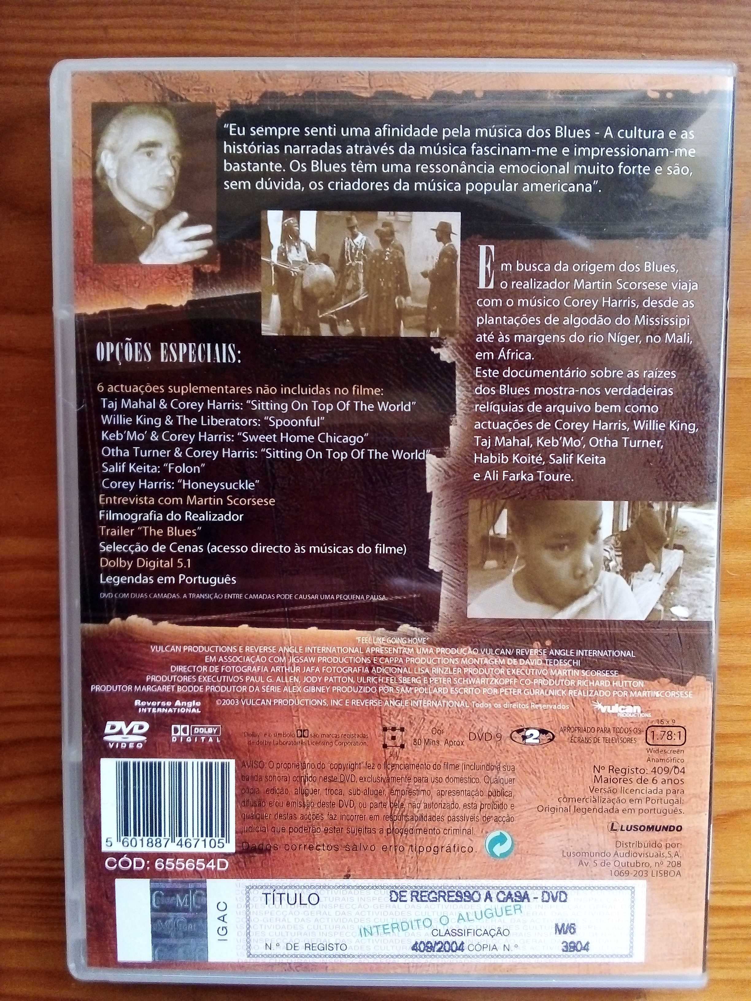 De Regresso a Casa, Martin Scorsese, Uma Viagem ao Mundo dos Blues