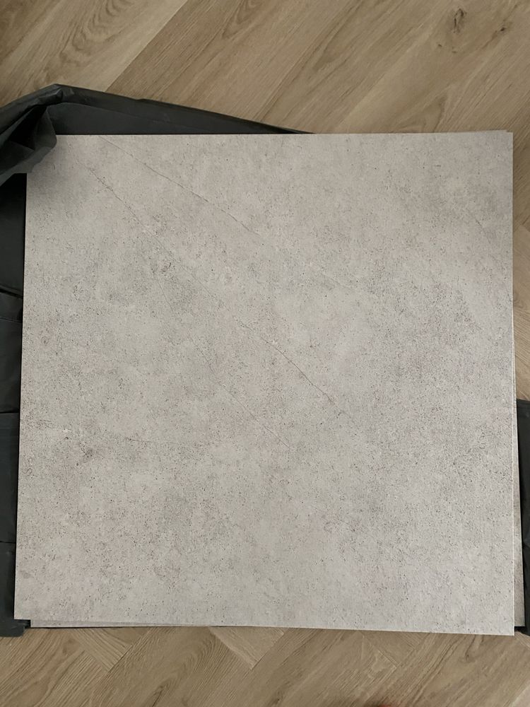 Tubądzin Aulla grey STR płytka podłogowa 59,8x59,8 cm
