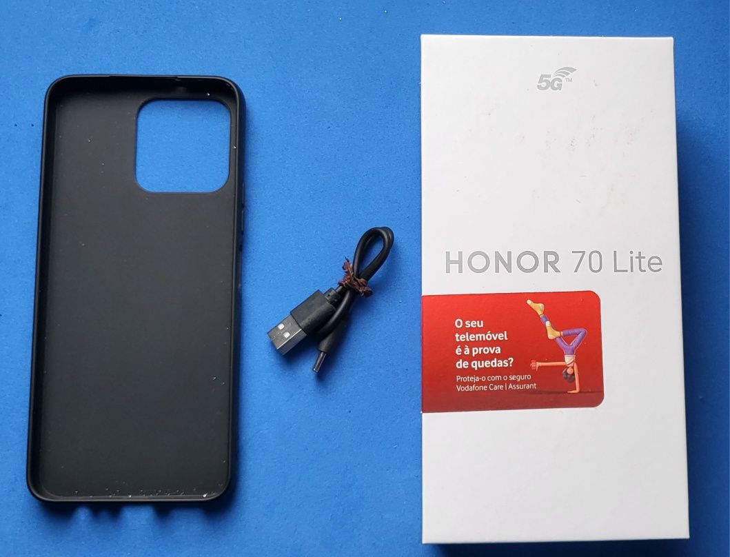 Honor 70 lite 5G c/fatura como novo!