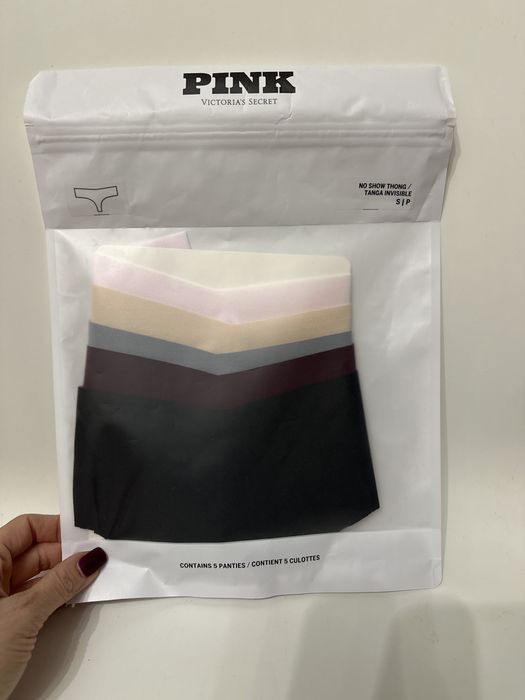 Нові безшовні трусики victoria’s secret S 5шт