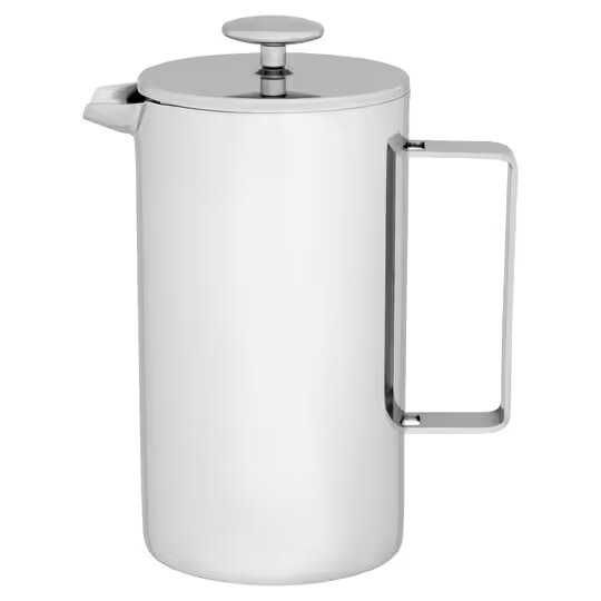 Френч-прес Fox & Ivy Silver з двома стінками Cafetiere, 1л