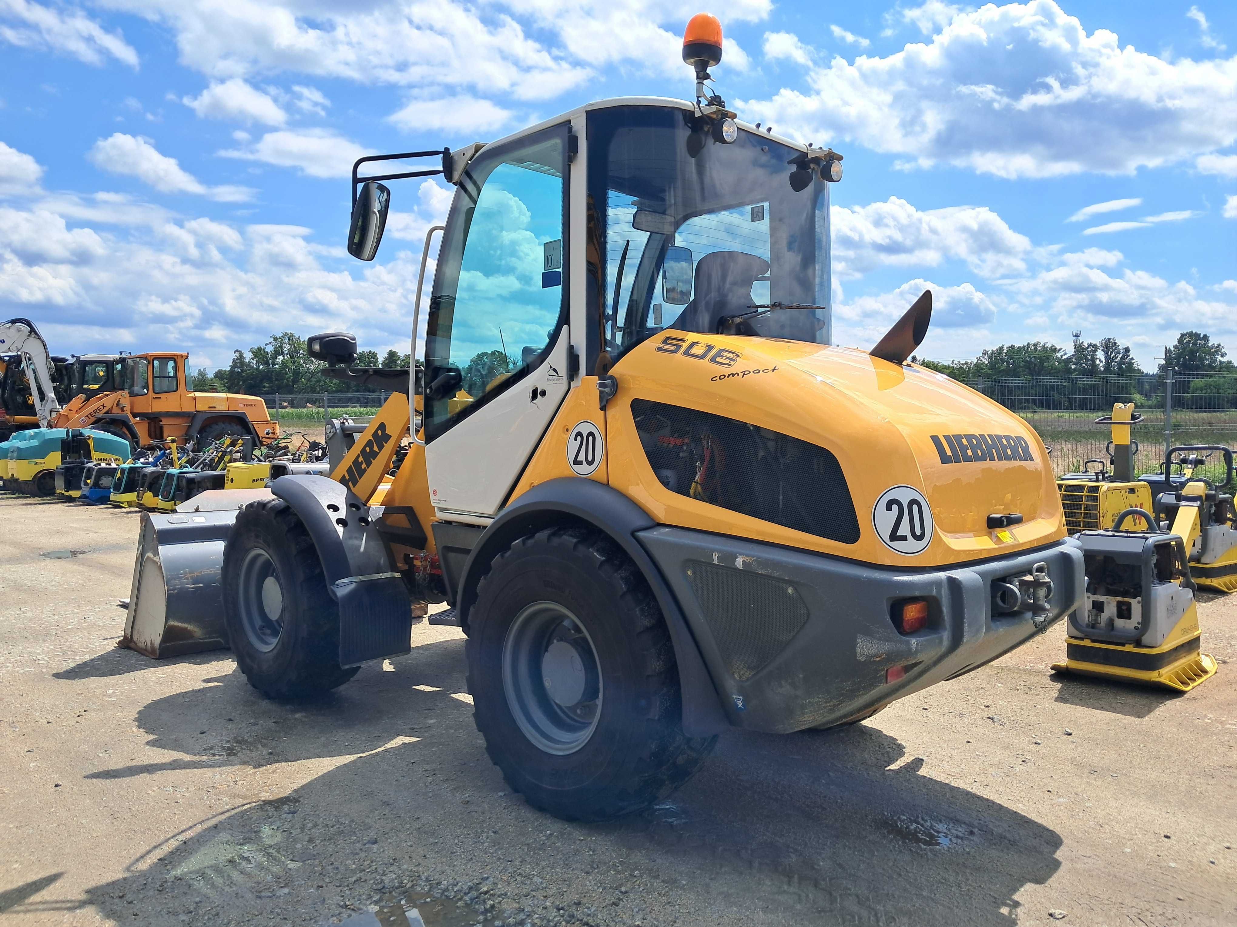 Ładowarka Kołowa LIEBHERR 506 Compact / 18r! / 6.3t! / 507 508 KRAMER
