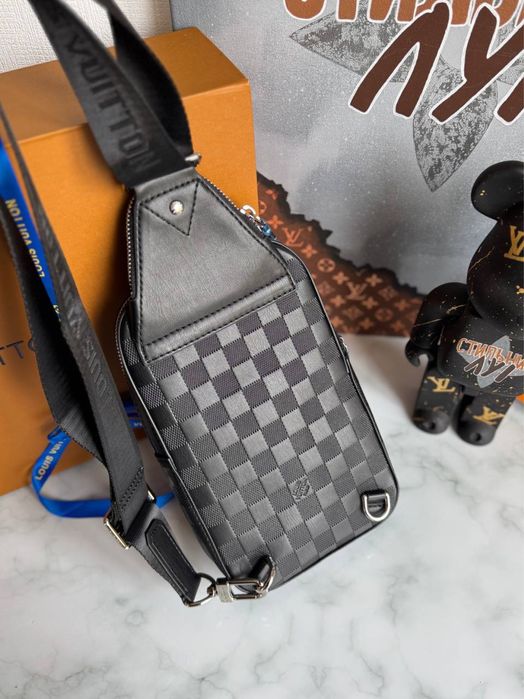 Чоловіча сумка слінг Louis Vuitton Avenue | sling bag LV | крос-боди