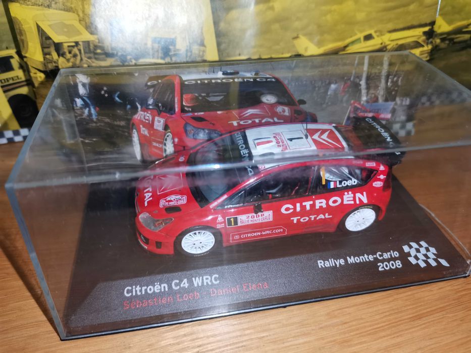 Citroën - Lote 3 carros - Piloto Sébastien Loeb 1:43