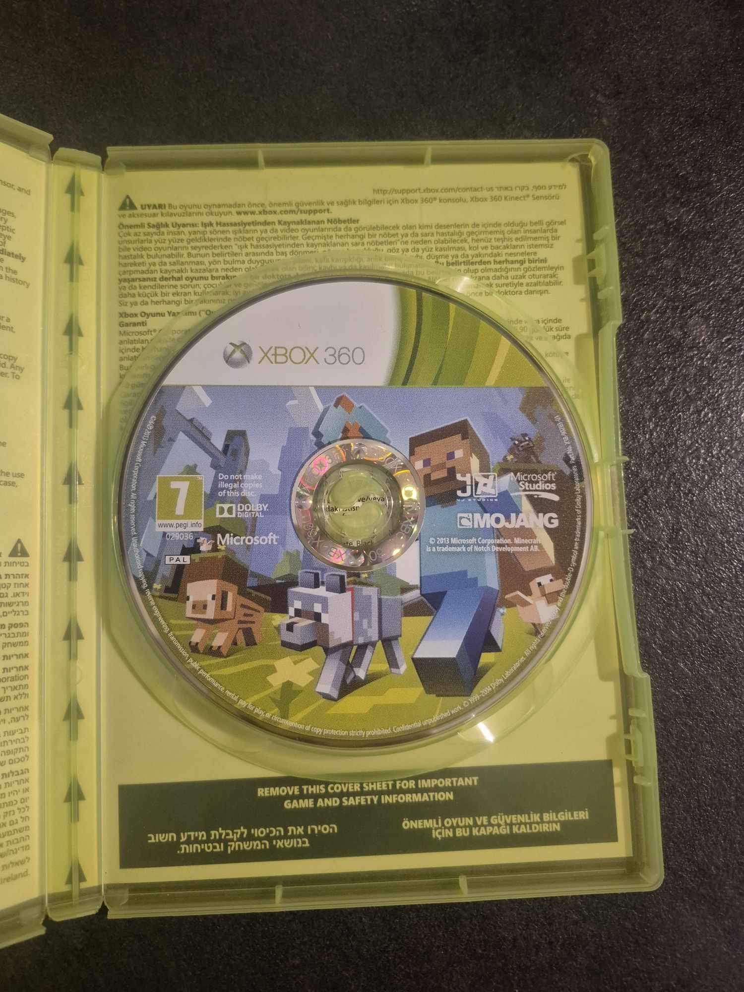 Minecraft na Xbox 360