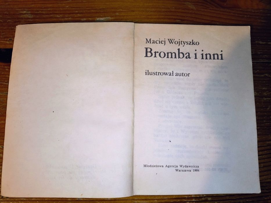 Zestaw 2 książek dla dzieci: Bromba i inni oraz Rzeczy niepotrzebne