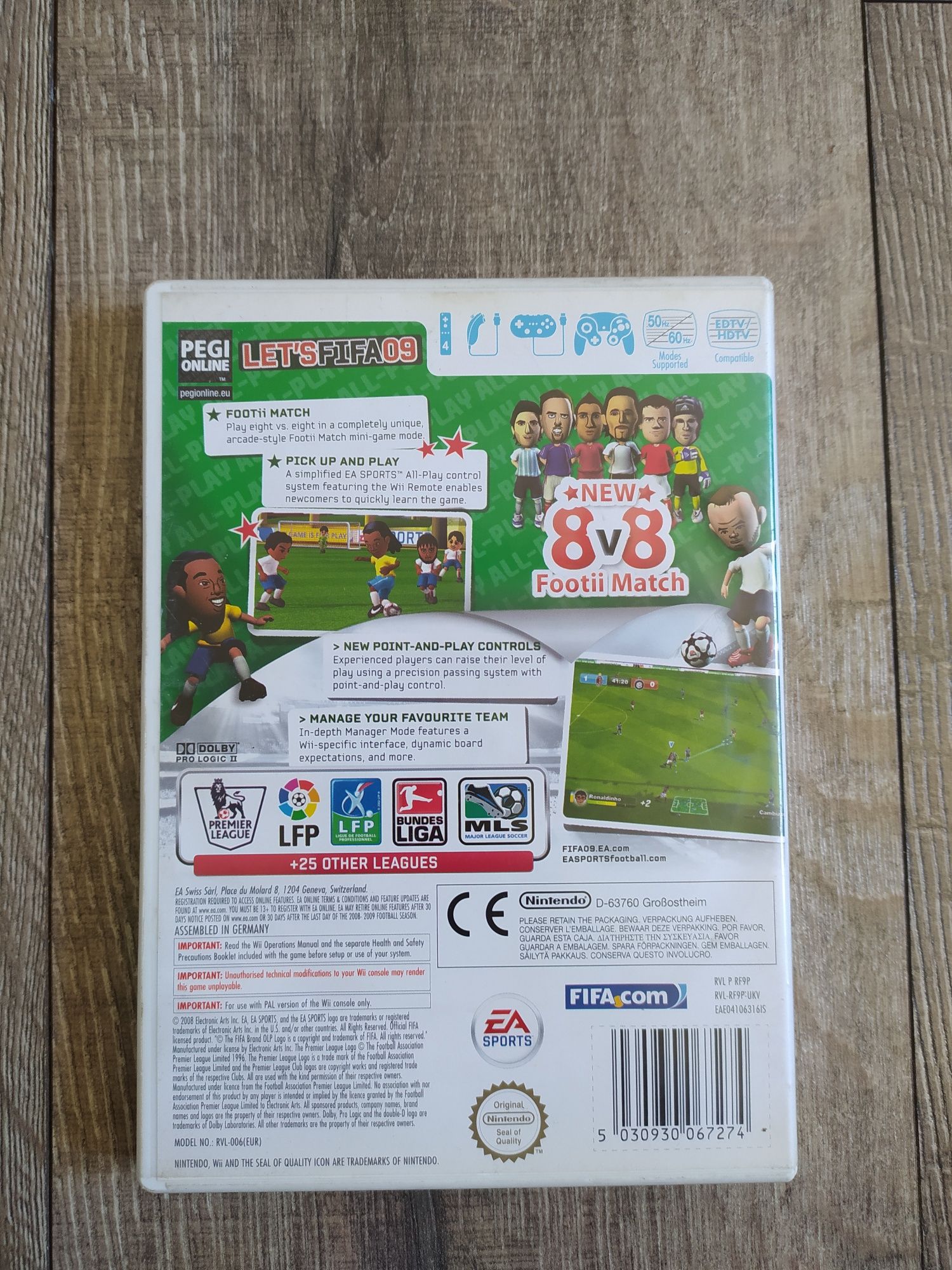 Gra Wii FIFA 09 Wysyłka w 24h