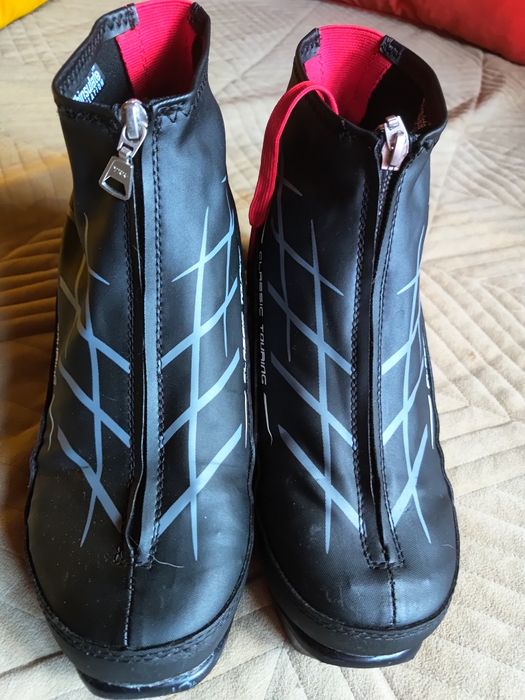 Narty biegowe biegówki classic rossignol r skin komplet z butami