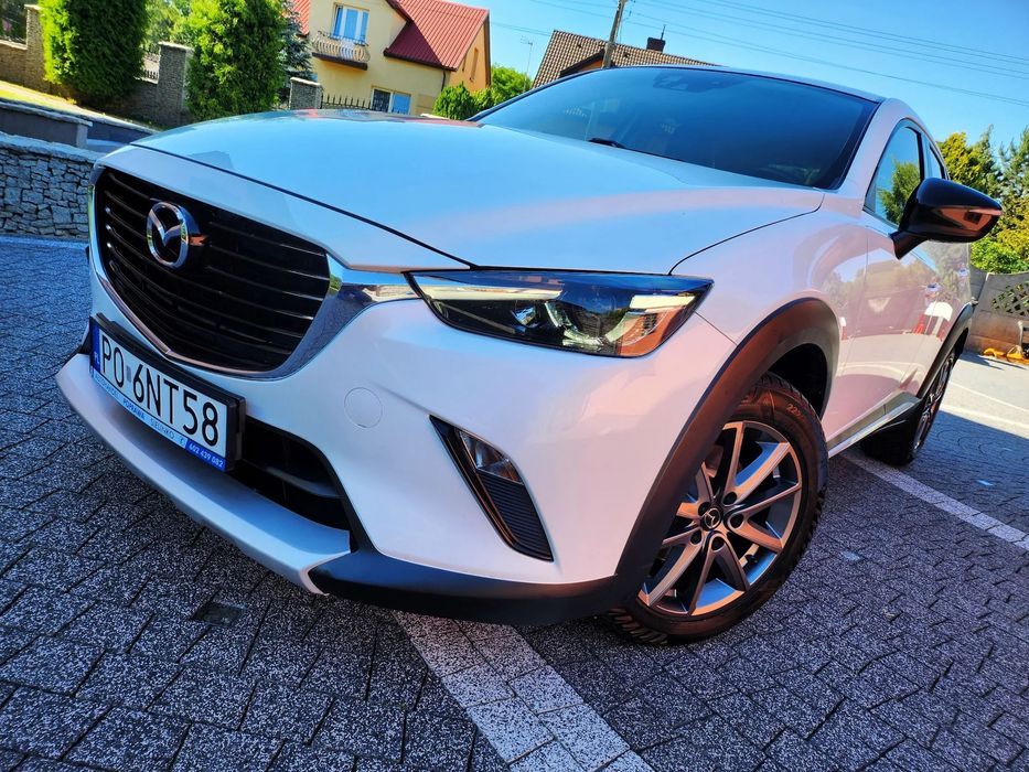 Mazda CX-3 2.0B AUTOMAT, Biała Perła, Full Opcja, Lakier Oryginalny