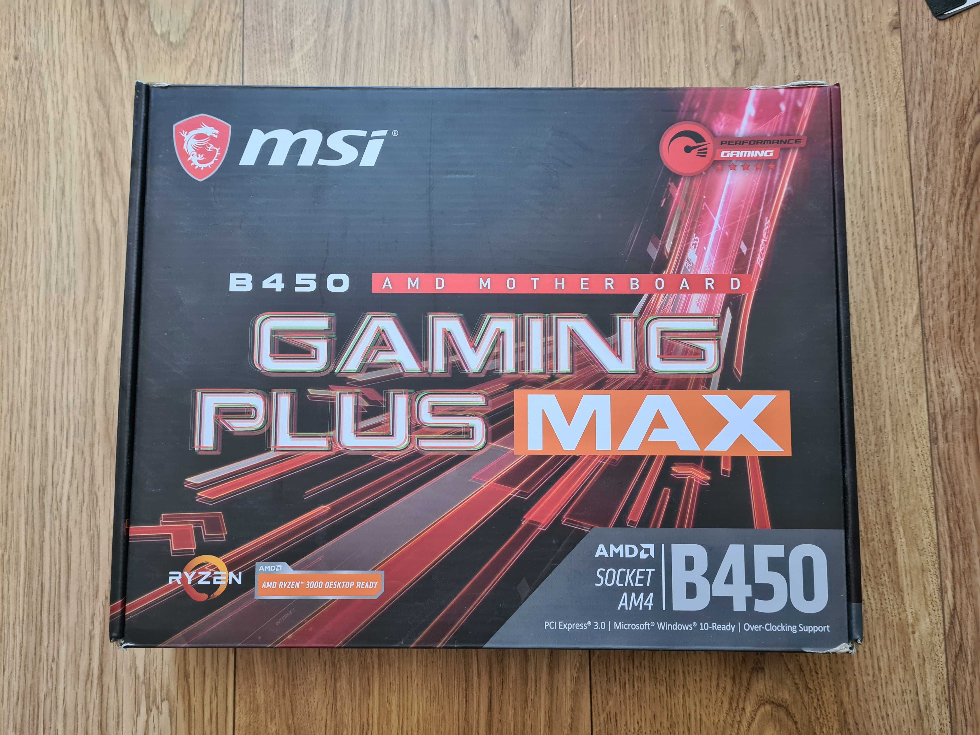 Płyta główna MSI B450 GAMING PLUS MAX