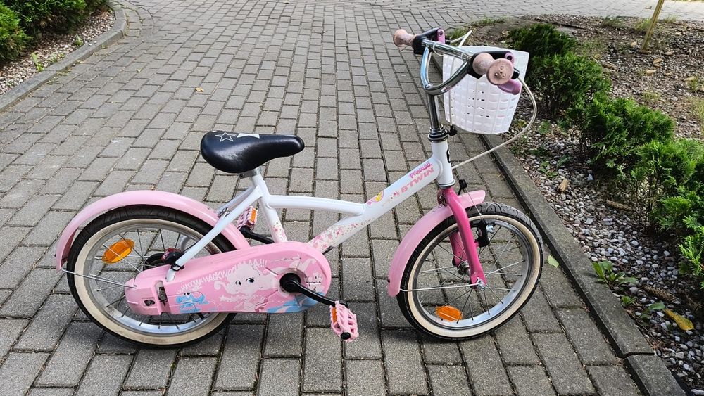 Rower dla dziewczynki 16 cali