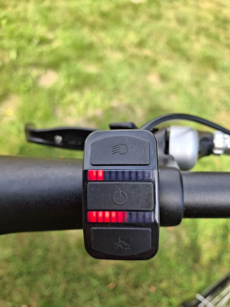 Ebike rower elektryczny Devron 28120 nowy pełne wyposażenie  OkAzJA