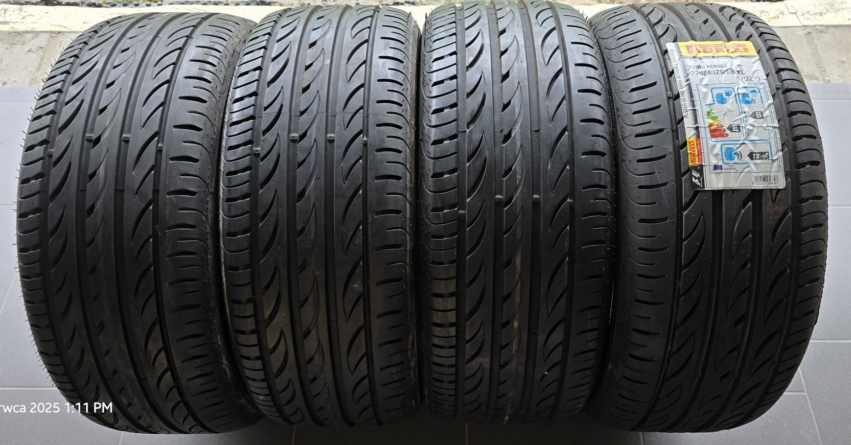 225 40 R18 XL Pirelli Pzero NeroGT 92Y Jak NOWE