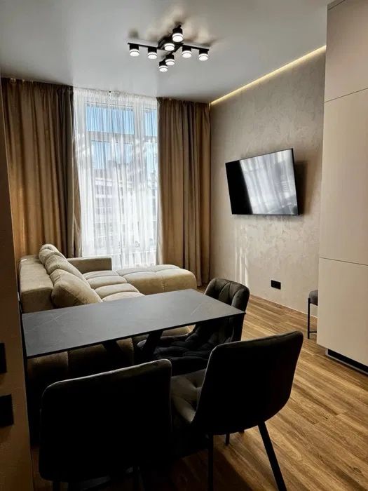 Аренда Евродвушка ЖК Атмосфера Аркадия Парк на крыше С летом!! Код1273