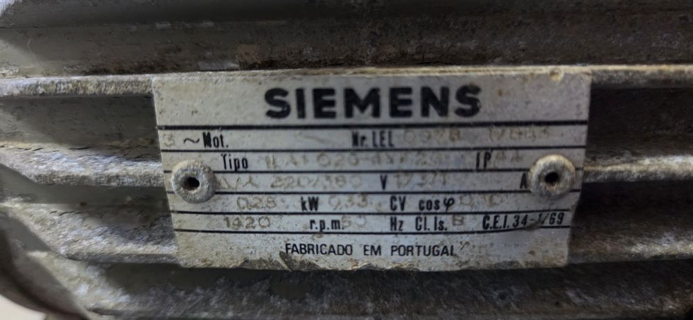 Motor electrico Siemens