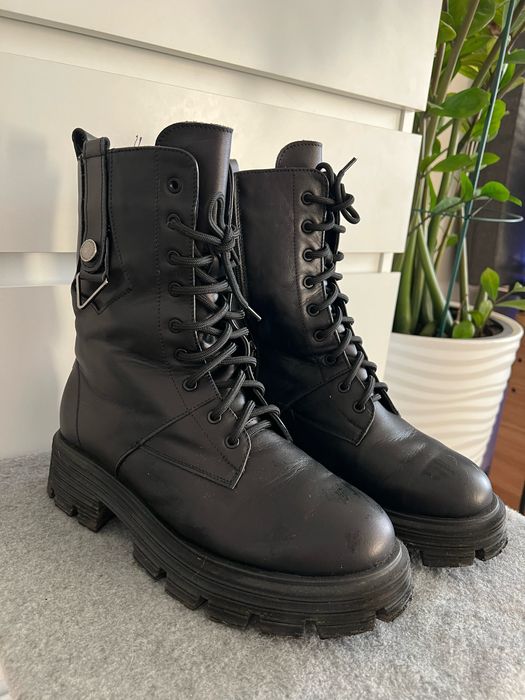 Зимові чоботи на хутрі Gino Figini 41 розмір