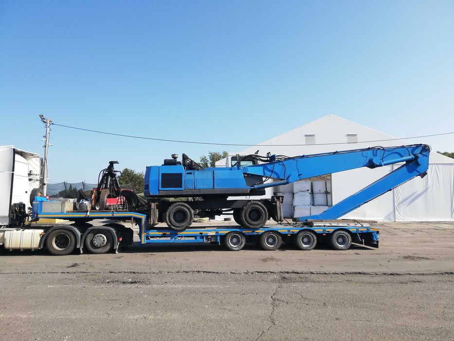 Wynajem koparki kołowej, przeładunkowej Fuchs MHL 350