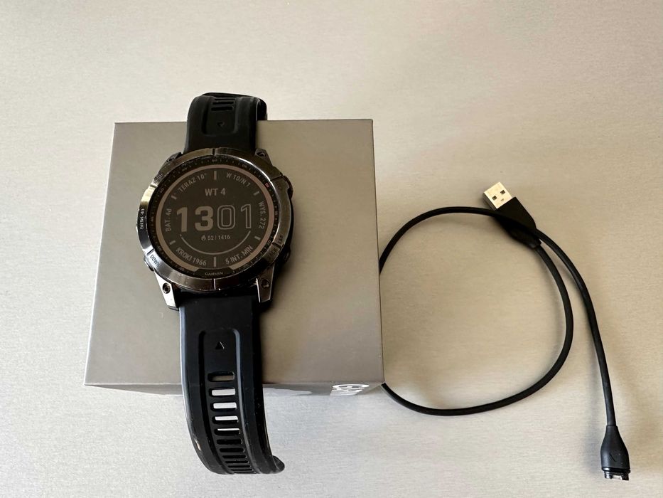 Smartwatch GARMIN Fenix 7X Solar Czarny