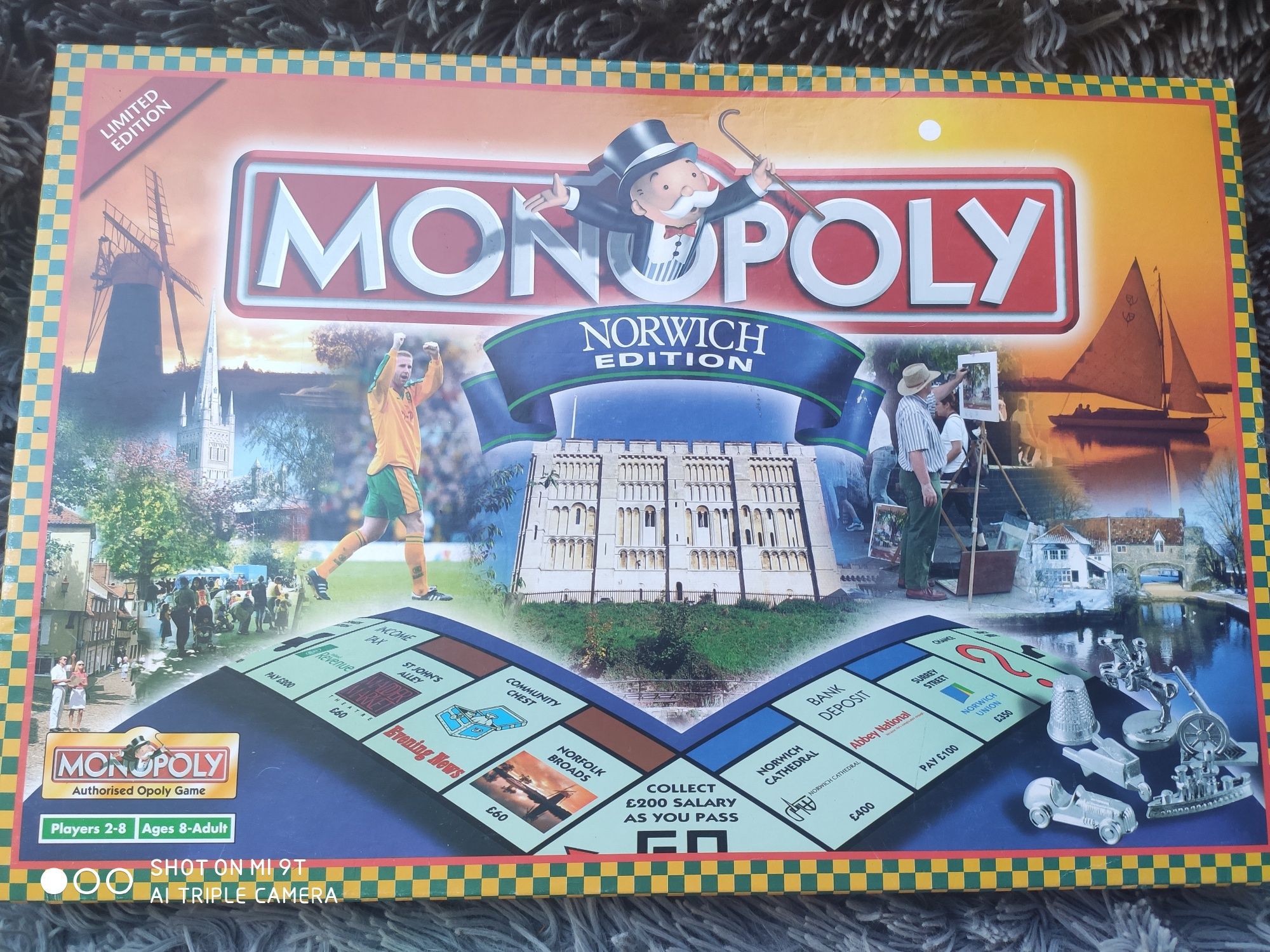 Gra Monopoly norwich edition