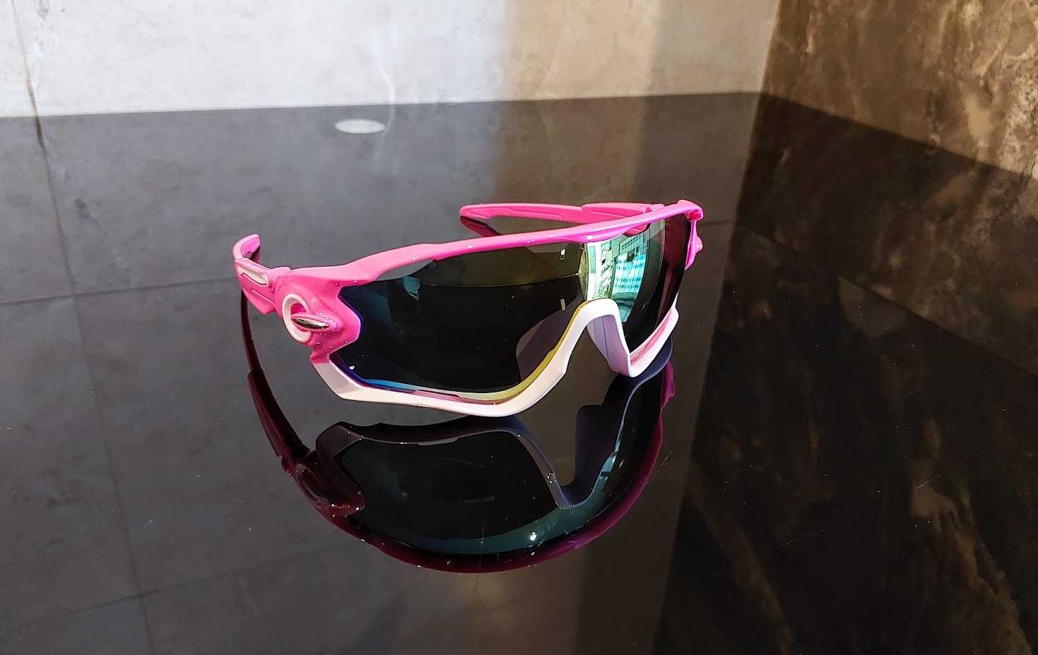 Очки спортивные Oakley Jawbreaker, для вело, бега, волейбол, серф