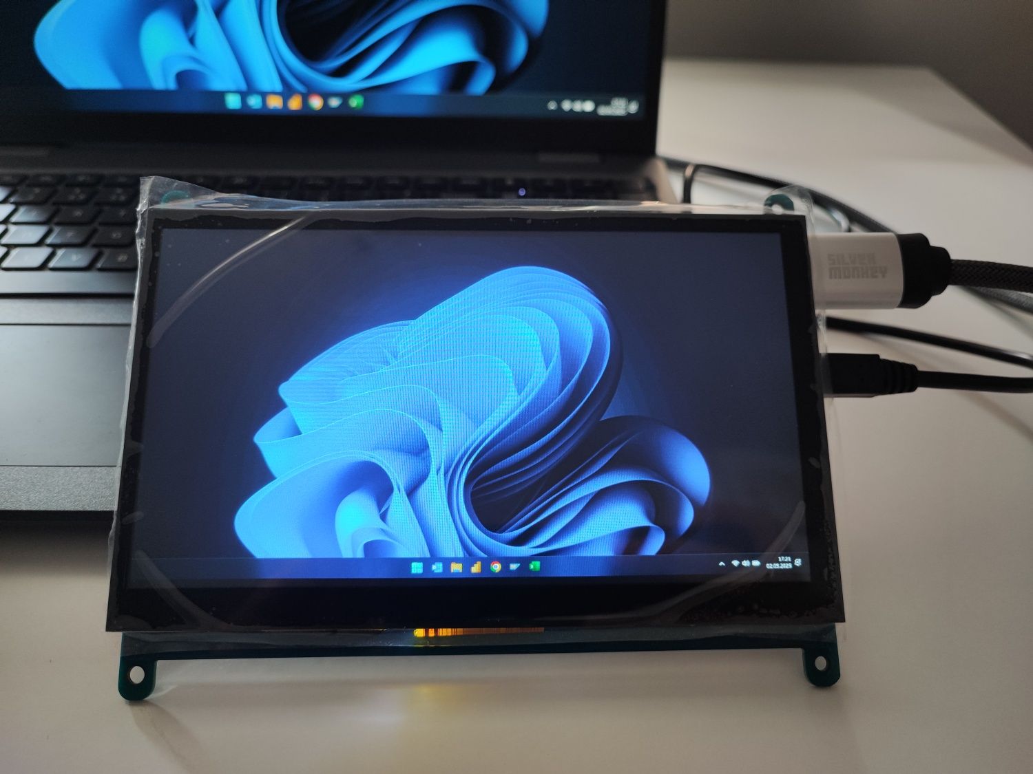 Ekran 7" Rasberry Windows 1024x600 IPS Dotyk